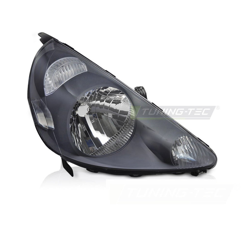 Faro Destro Laterale Nero Tyc per Honda Jazz Fit (2002-2004) - Fanale Destro