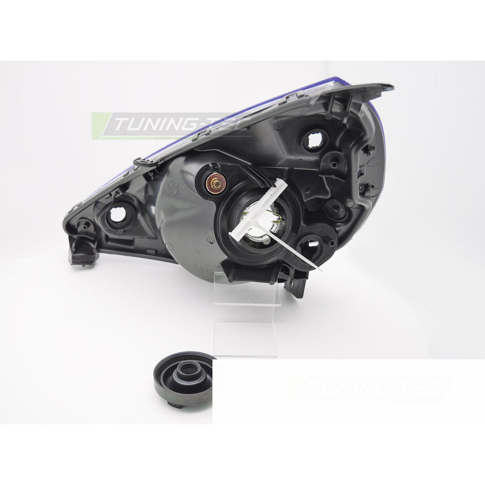 Faro Destro Laterale Nero Tyc per Honda Jazz Fit (2002-2004) - Fanale Destro