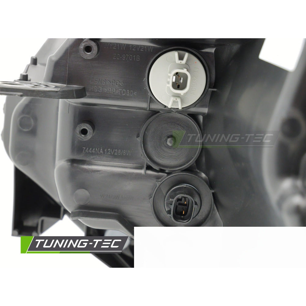 Faro Sinistro Laterale Nero Tyc per Honda HR-V II (2015-2018) Fanale Sinistro