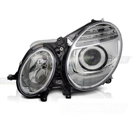 Fari Cromato Sinistro Laterale Tyc per Mercedes W211 (anni 2006-2009)