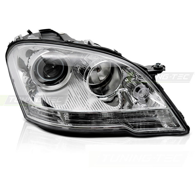 Faro Cromato Destro Laterale Tyc per Mercedes W164 (2009-2011) Lato Destro