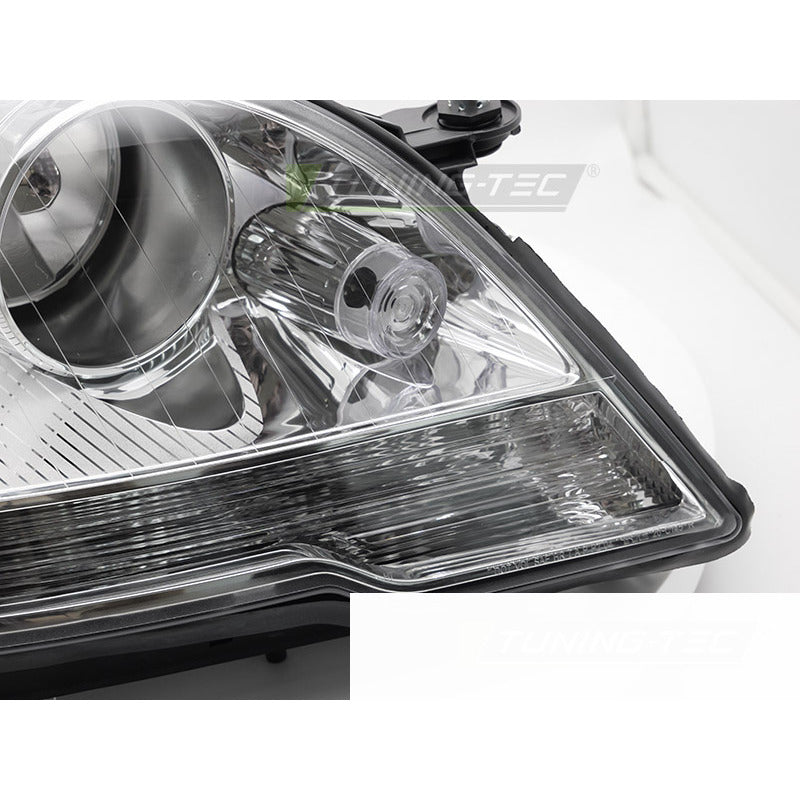 Faro Cromato Destro Laterale Tyc per Mercedes W164 (2009-2011) Lato Destro