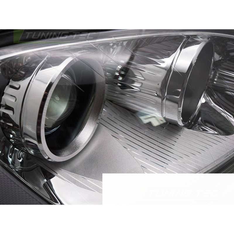 Faro Cromato Destro Laterale Tyc per Mercedes W164 (2009-2011) Lato Destro