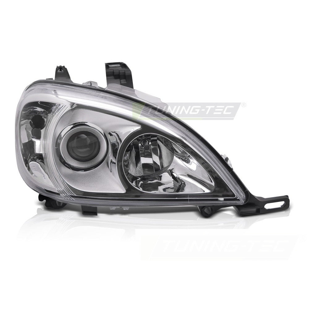 Fari Cromato Destro Laterale per Mercedes W163 (01-05) Lato Destro