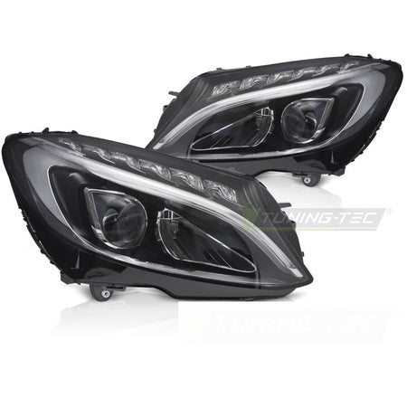 Full LED Fari DRL per Mercedes W205 (2014-2018) Luci Diurne