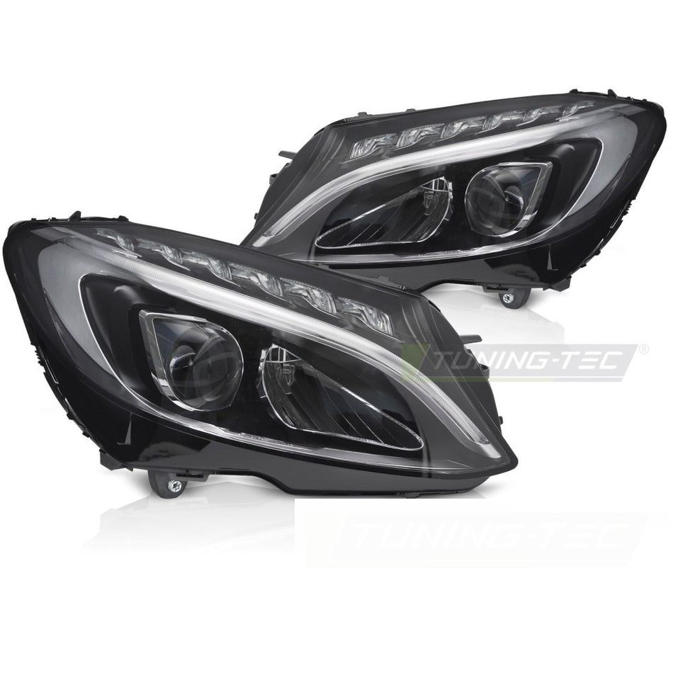 Full LED Fari DRL per Mercedes W205 (2014-2018) Luci Diurne
