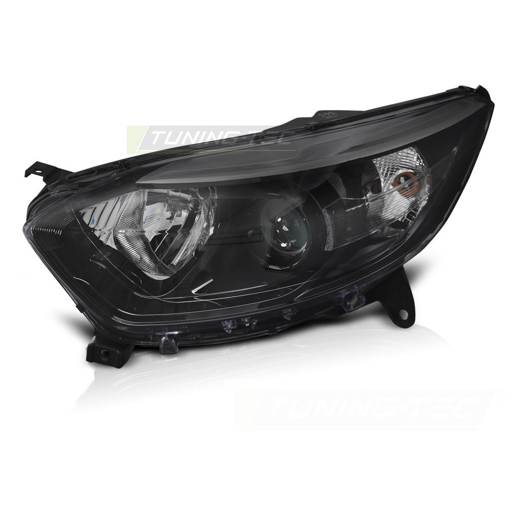 Faro Nero Sinistro Laterale Tyc per Renault Captur I (2013-2017) Sinistro
