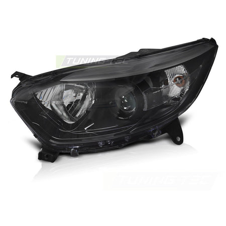 Faro Nero Sinistro Laterale Tyc per Renault Captur I (2013-2017) Sinistro