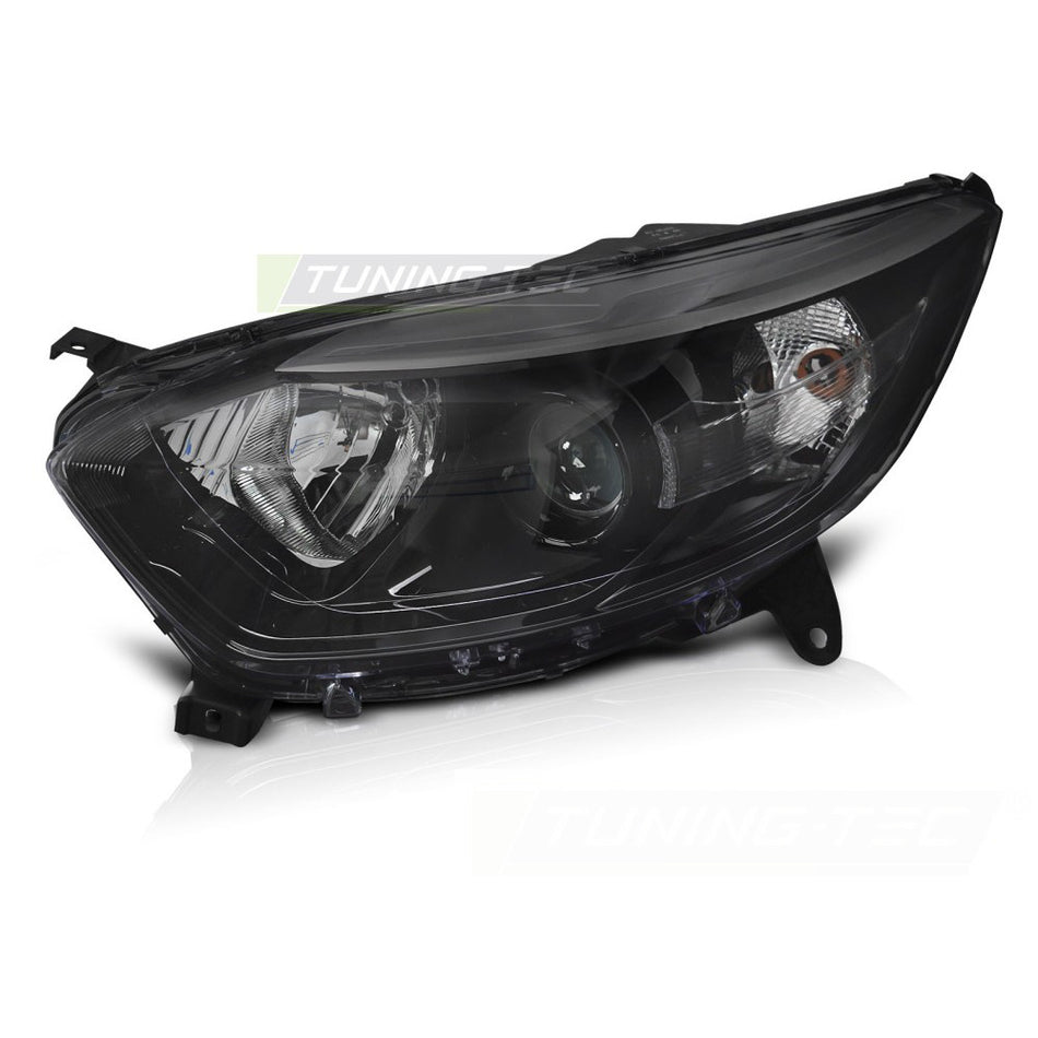Faro Nero Sinistro Laterale Tyc per Renault Captur I (2013-2017) Sinistro