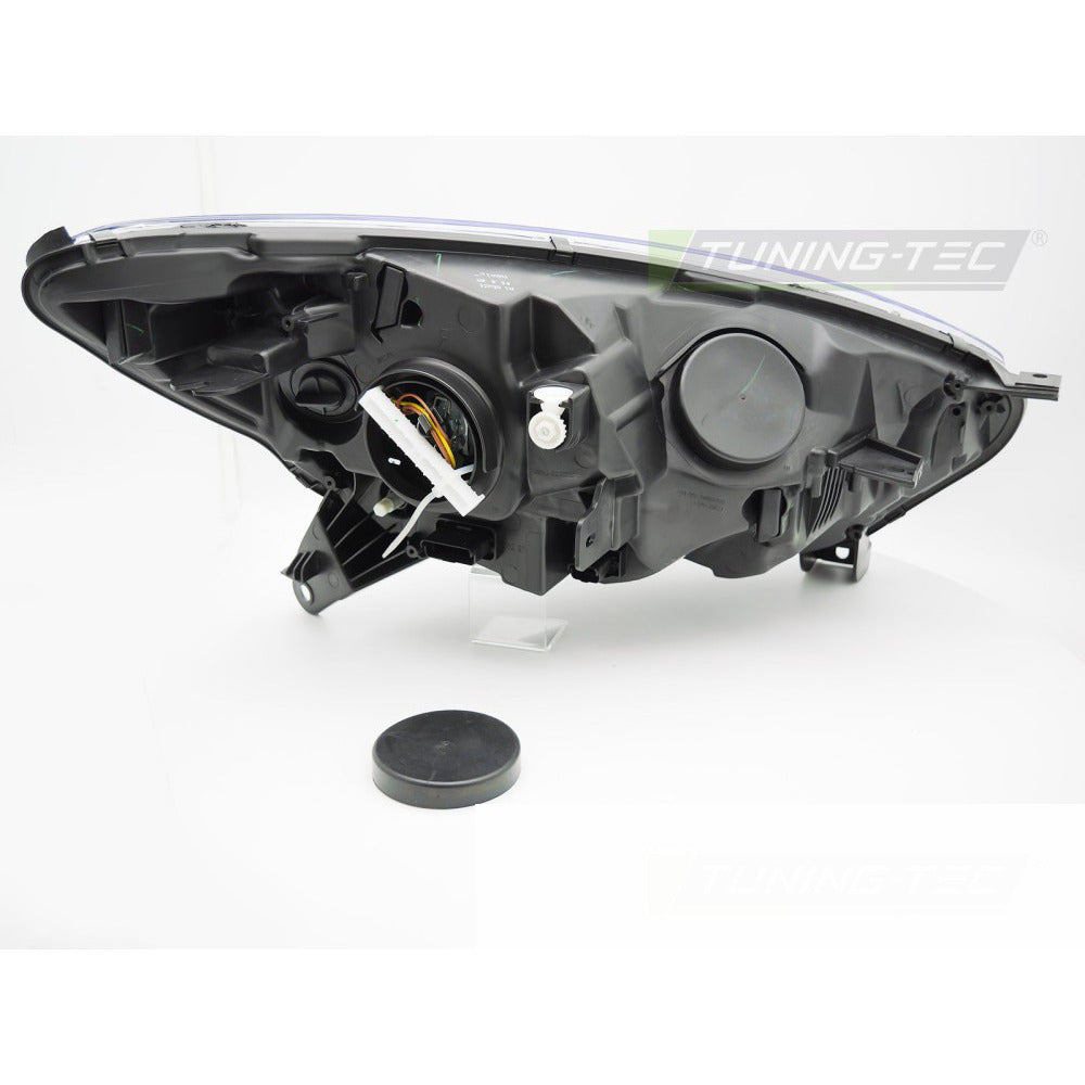 Faro Nero Sinistro Laterale Tyc per Renault Captur I (2013-2017) Sinistro