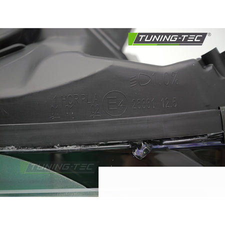 Faro Nero Sinistro Laterale Tyc per Renault Captur I (2013-2017) Sinistro