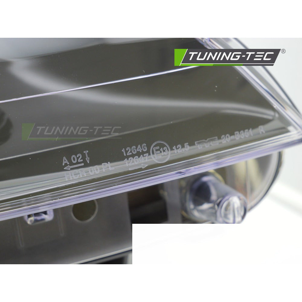 Fari Anteriori Neri Sinistro per Renault Laguna III (2007-2011)