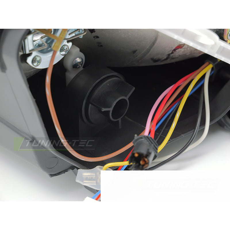 Faro Nero Sinistro Laterale Tyc per Škoda Fabia (1999-2007) Sinistro