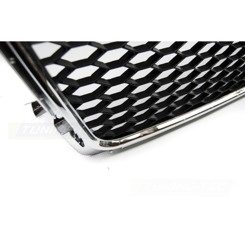 Griglia Sport Cromato per Audi A4 B8 (2008-2011) - Griglia D'aerazione Sportiva