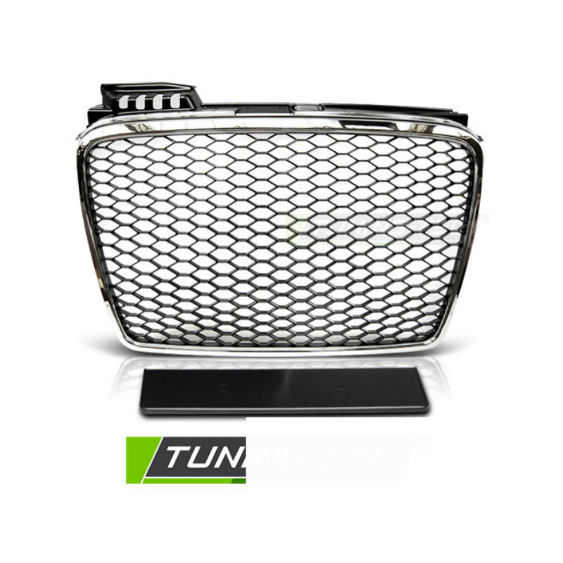 Griglia Sport Cromato per Audi A4 (B7) 2004-2008 - Griglia Anteriore Cromata