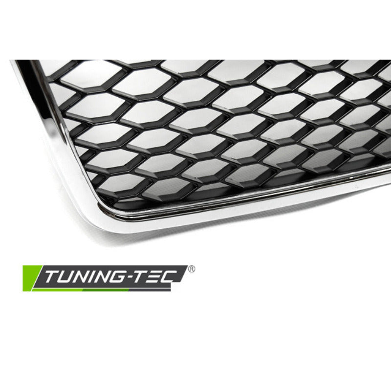Griglia Sport Cromato per Audi A4 (B7) 2004-2008 - Griglia Anteriore Cromata