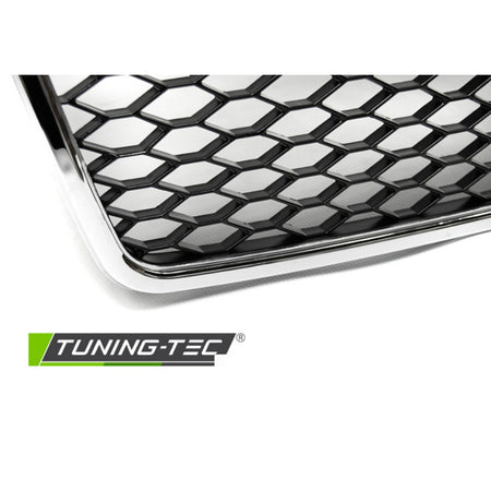 Griglia Sport Cromato per Audi A4 (B7) 2004-2008 - Griglia Anteriore Cromata