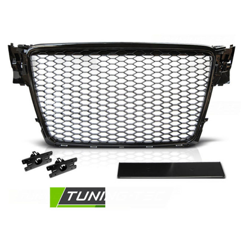 Griglia Sport Nero Lucido per Audi A4 B8 (2008-2011) - Griglia Anteriore