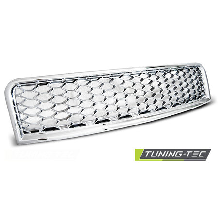 Griglia Sport Cromato per Audi A4 (B6) 10.00-10.04, Griglia Anteriore Sportiva