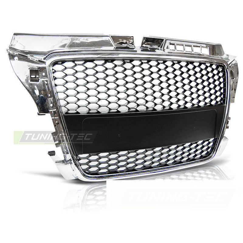 Griglia Sport Cromato per Audi A3 (8P) Sport 2008-2012, Griglia Anteriore