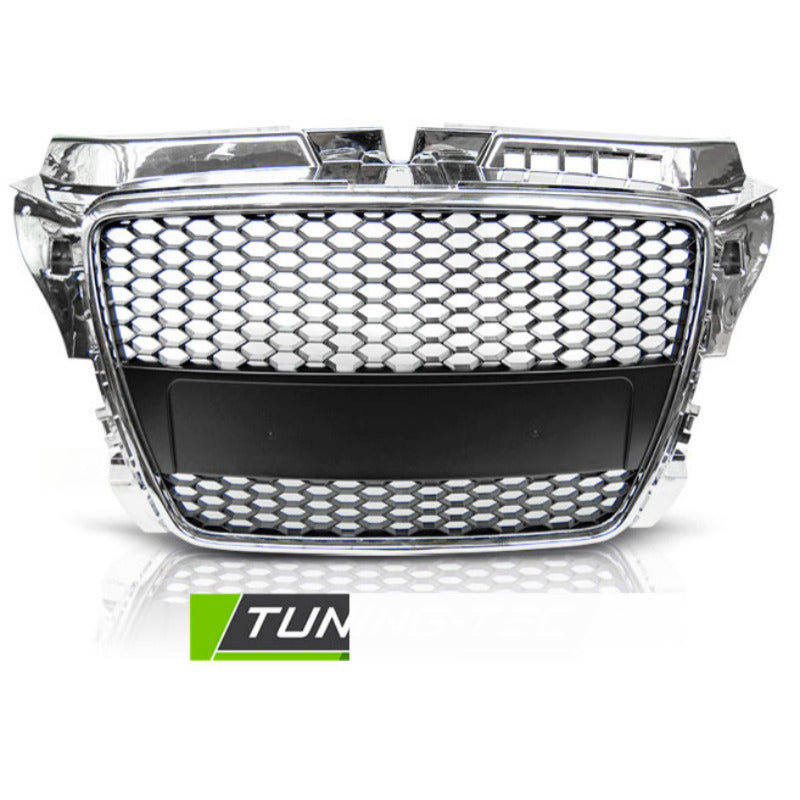 Griglia Sport Cromato per Audi A3 (8P) Sport 2008-2012, Griglia Anteriore
