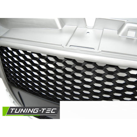 Griglia Sport Argento per Audi A3 (8P) Sport 04.08-07.12, Griglia Anteriore