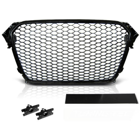 Griglia Sport Nero Lucido per Audi A4 (B8) 2011-2015 - Griglia Anteriore