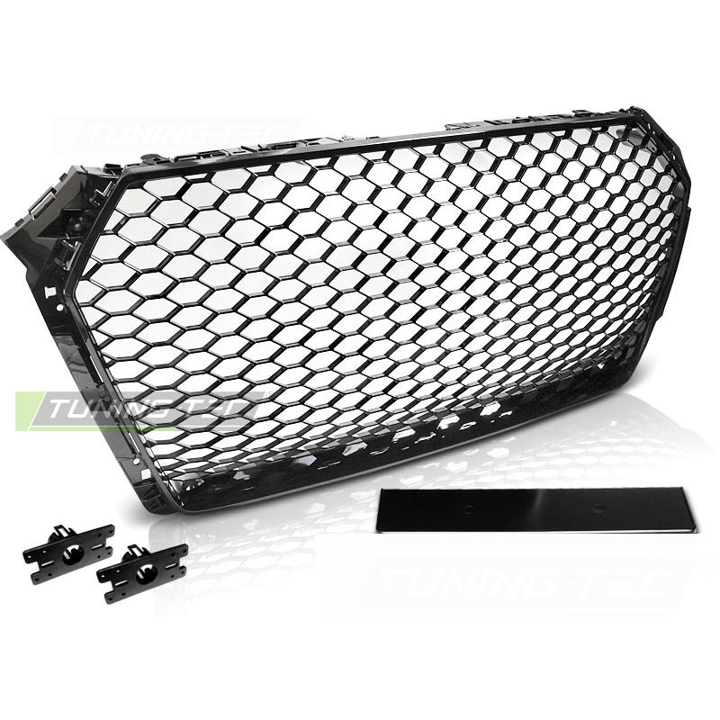 Griglia Sport Nero Lucido per Audi A4 B9 (2015-2019) - Griglia Anteriore