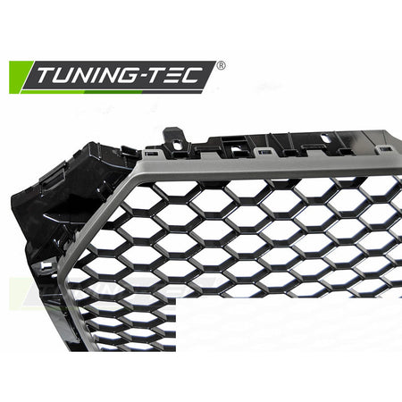 Griglia Sport Opaco Grigio Argento per Audi A4 B9 (2015-2019) - Griglia