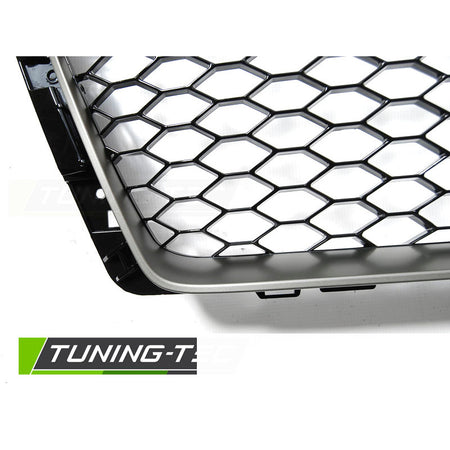 Griglia Sport Opaco Grigio Argento per Audi A4 B9 (2015-2019) - Griglia