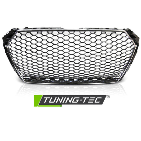 Griglia Sportiva Cromo Nero Fit Audi A4 B9 (2015-2019) - Accessorio Tuning
