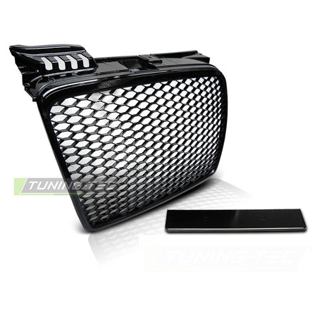 Griglia Sport Nero Lucido per Audi A4 (B7) 2004-2008 - Griglia Sportiva