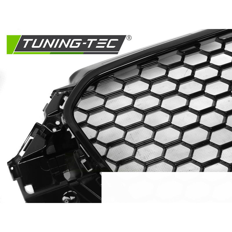 Griglia Sport Nero Lucido per Audi A3 (8V) 12-16, Griglia Anteriore Sportiva