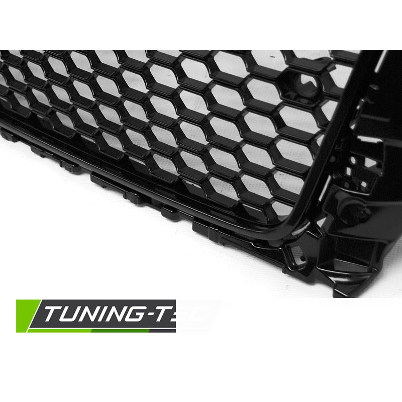 Griglia Sport Nero Lucido per Audi A3 (8V) 12-16, Griglia Anteriore Sportiva