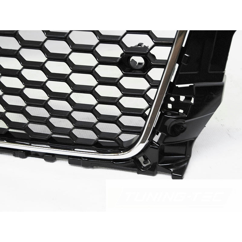 Griglia Sportiva Cromata Nera per Audi A3 (8V) 12-16, Accessorio Tuning Auto