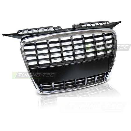 Griglia Sportiva Cromata Nera per Audi A3 (2005-2008) - Accessorio Tuning