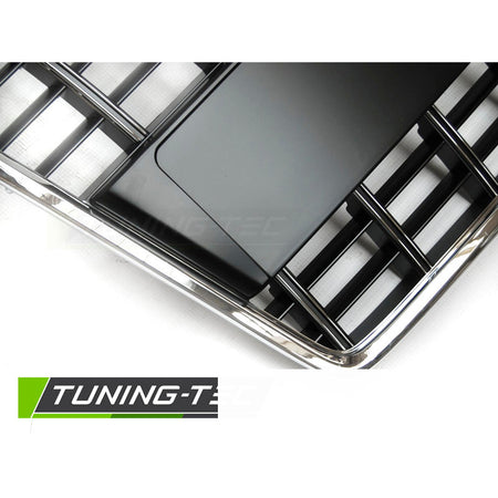 Griglia Sportiva Cromata Nera per Audi A3 (2005-2008) - Accessorio Tuning