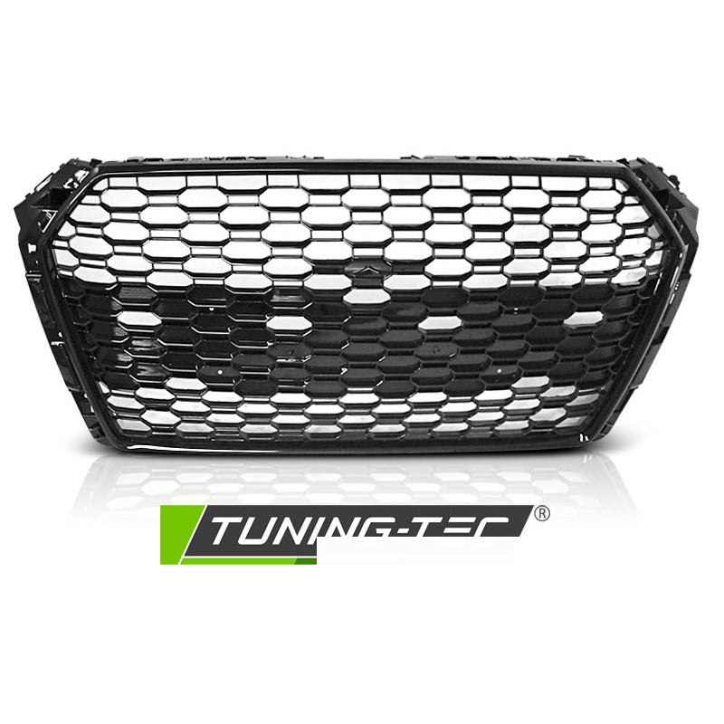 Griglia Sport Nero Lucido Pdc per Audi A4 B9 (2015-2019) con PDC