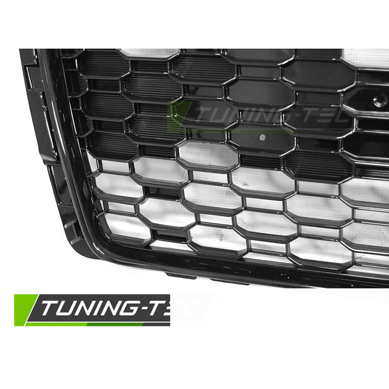 Griglia Sport Nero Lucido Pdc per Audi A4 B9 (2015-2019) con PDC