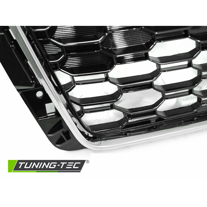 Griglia Sportiva Cromata Nera PDC per Audi A4 B9 (2015-2019)