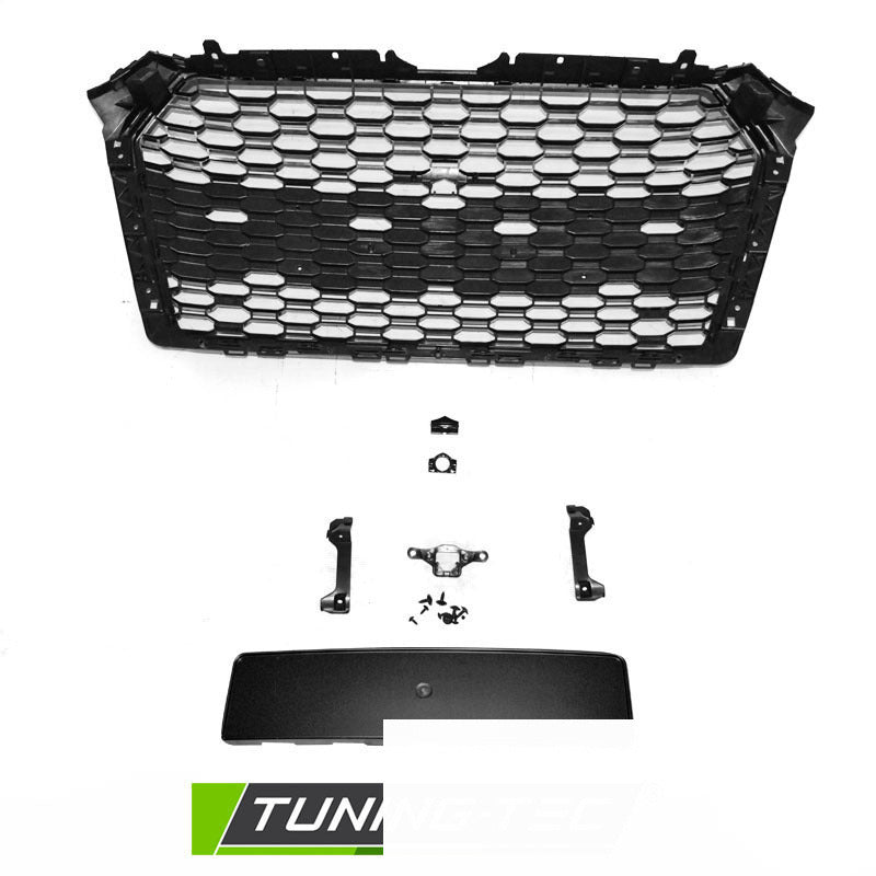 Griglia Sport Nero Lucido per Audi A4 B9 (anni 2015-2019) - Griglia Anteriore
