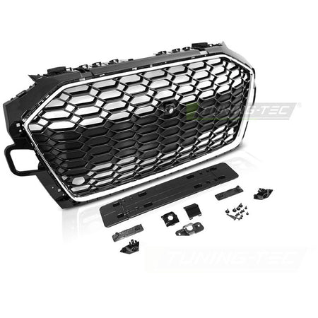 Griglia Sportiva Cromata Nera PDC per Audi A4 B9 (2020-2024)
