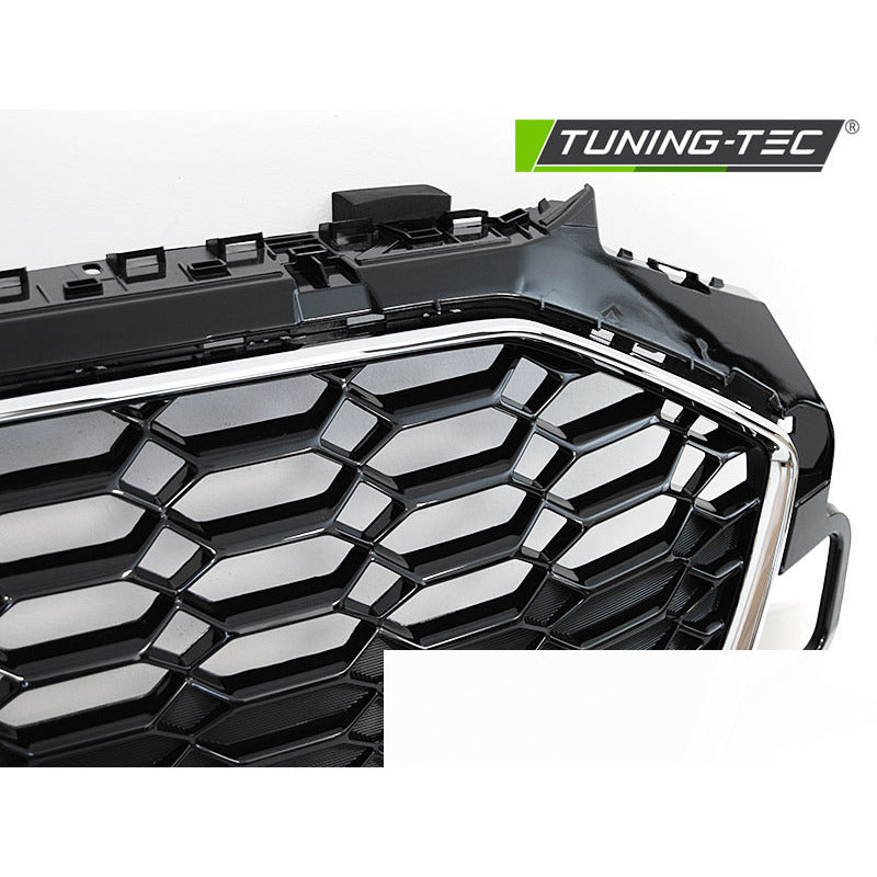 Griglia Sportiva Cromata Nera PDC per Audi A4 B9 (2020-2024)