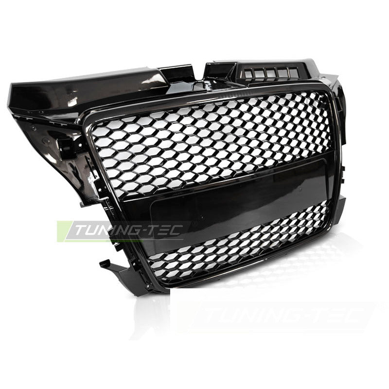 Griglia Sport Nero Lucido per Audi A3 (8P) 08-12 - Griglia Anteriore Sportiva