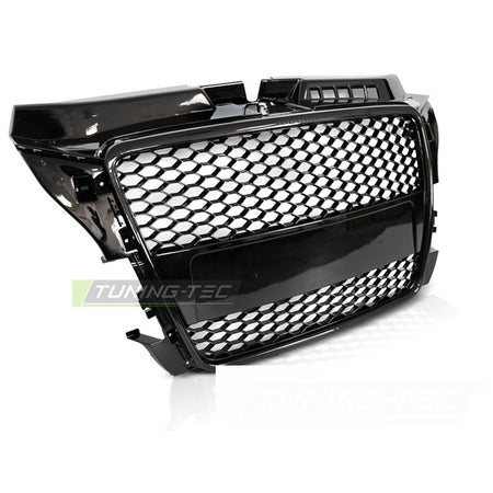 Griglia Sport Nero Lucido per Audi A3 (8P) 08-12 - Griglia Anteriore Sportiva