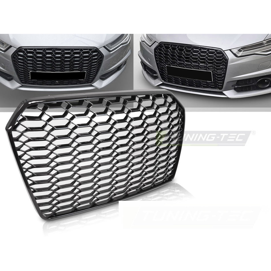 Griglia Sport Nero Lucido per Audi A6 C7 (2014-2018) - Griglia Anteriore