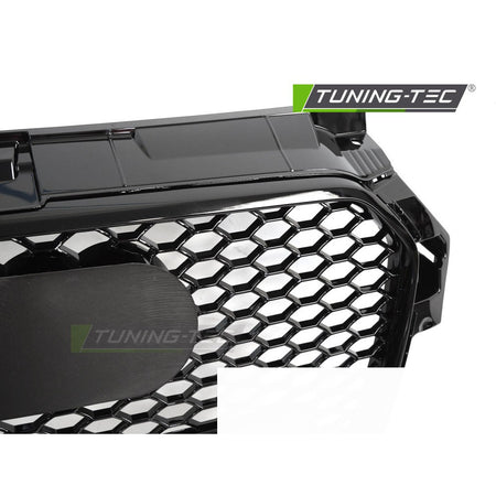 Griglia Sport Nero Lucido Pdc per Audi A1 8X (2010-2014) con PDC