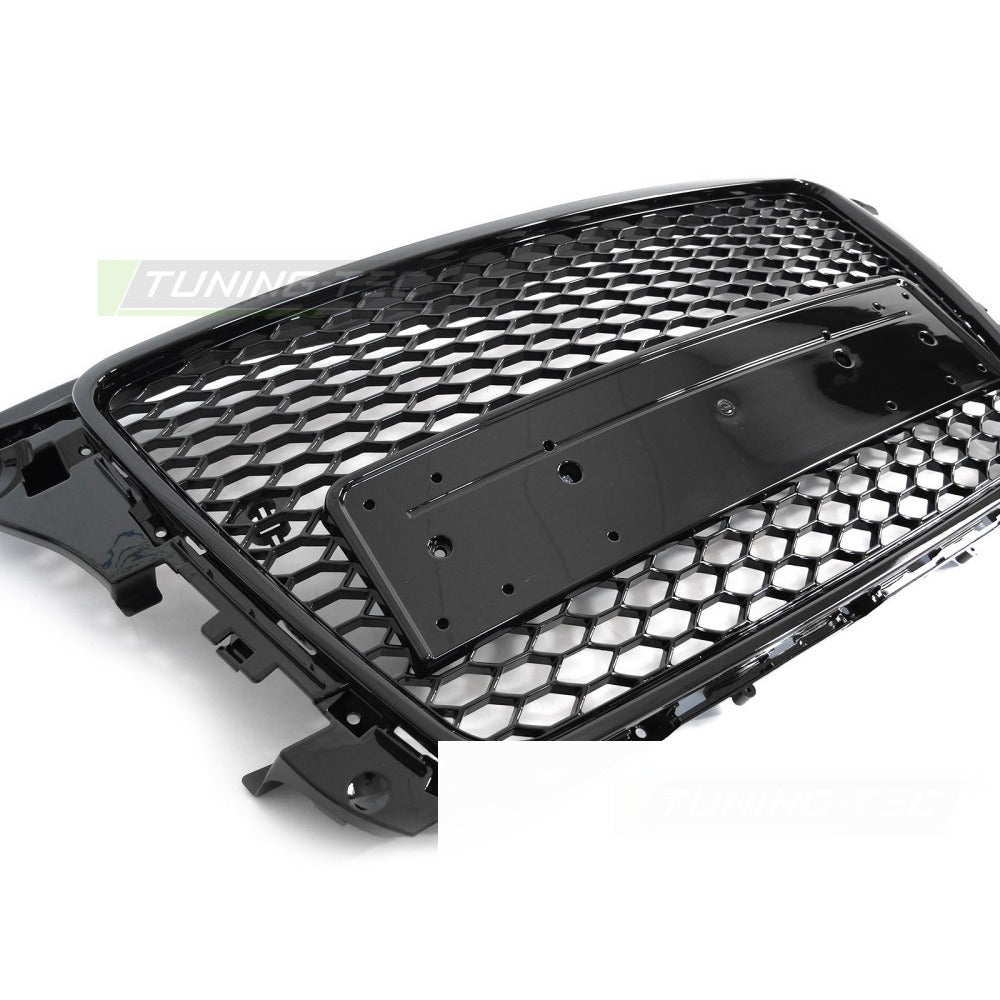 Griglia Sport Nero Lucido Pdc per Audi A3 8P (2008-2012) con PDC