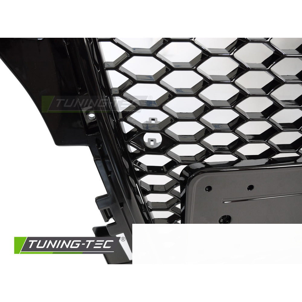 Griglia Sport Nero Lucido Pdc per Audi A3 8P (2008-2012) con PDC