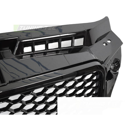 Griglia Sport Nero Lucido Pdc per Audi A3 8P (2008-2012) con PDC